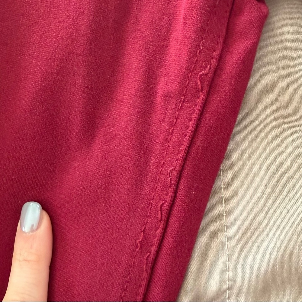 Like an Angel- Deep Red Skinny Stretch Jeans (sz S) - Picture 11 of 11